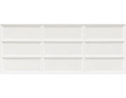 Glass Cubic Glossy White