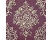 Paisley Burdeos Rojo Decor