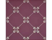 Paisley Burdeos Rojo Net Decor