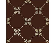 Paisley Chocolate Net Decor