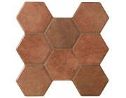 Hexagonal Castilla Marron