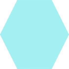 Плитка Basic Hexagonal Aqua - Плитка Basic Hexagonal Aqua - фото