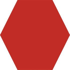 Плитка Basic Hexagonal Red - Плитка Basic Hexagonal Red - фото
