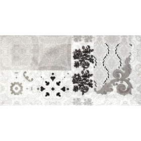 Absolut Ceramica - Декор Decor Flores Blanco - фото