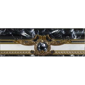 Бордюр Sofia Decor Negro Cenefa El Molino - Бордюр Sofia Decor Negro Cenefa - фото