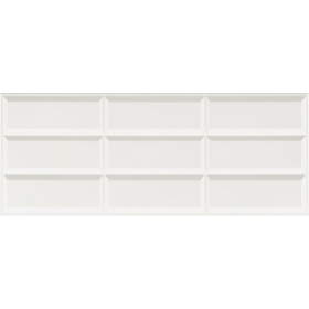 Zirconio - Декор Glass Cubic Glossy White - фото