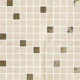 Cifre Ceramica - Mosaico Alberona Marfil Gold - фото