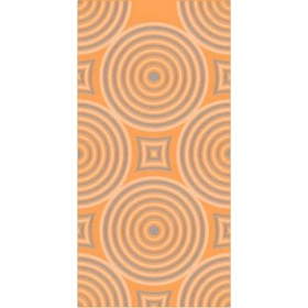 Azulejos Alcor - Декор Dec. Festival Circular Naranja - фото