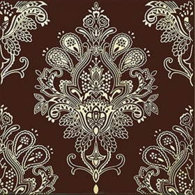 Paisley Chocolate Decor Fabresa - Paisley Chocolate Decor - фото