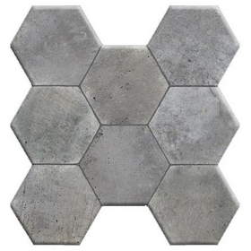 Плитка Hexagonal Cement Gris Kerlife - Плитка Hexagonal Cement Gris - фото