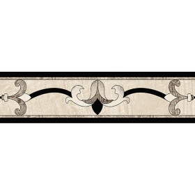 Infinity - Бордюр Ruskin Cenefa Gris - фото